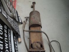 An original Bowser garage forecourt petrol pump, with original hose and nozzle.AF.