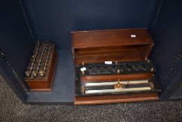 A vintage Cambridge Instrument Co Ltd Callendar and Griffith Resistance Bridge and a WG Pye and Co