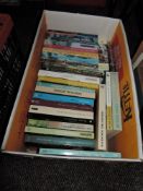 Books. A carton. Softback miscellany. Includes, history, travel, and literature. (29)