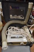 A vintage cased hair and nail dryer the Ronson Escourt