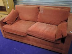 A vintage bed settee