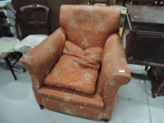 A Period armchair in the Howard style