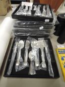 A selection of as new boxed cutlery sets by Granadier Silversmiths