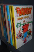 A selection of childresn annuals including Dandy