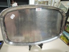 A local interest Keswick school of industrial arts tray