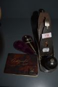 A Rapier hand plane no400 a barrel tap and autograph book