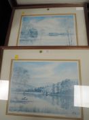 Two limited edition prints after George H Griffiths, both signed one entitled Reflections 12/320 the