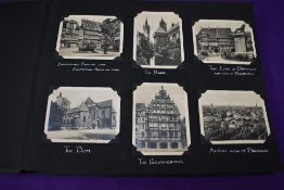 A Pre WW2 Photo Album, mainly Germany, all black and white photo's, including Potsdam, Berlin, Hamb