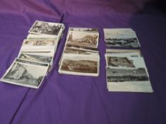 A collection of postcards, mainly of Kendal and surrounding area, including real photo's