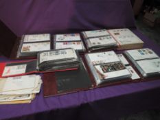 A Collection in Seven Albums of First Day Covers, 1960's through to 2012