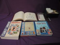 A collection of mint and used World Stamps in envelopes, albums of Commonwealth Stamps plus Stamp