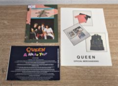 A selection of fan club magazines and merchandise offers.