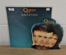 A Breakthru picture disc vinyl.