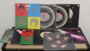 A lot of ten UK vinyl album.