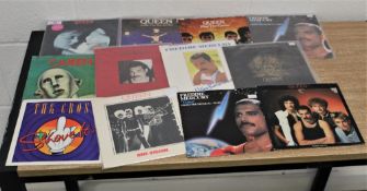 Twelve 7' picture sleeves.