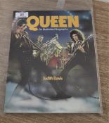 A Queen out of print illustrated biography by Judith Davis.