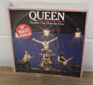 Another one bites the dust 12' maxi single German press.