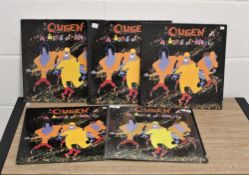 Queen kind of magic, five copies including shrink wrapped Canadian press.