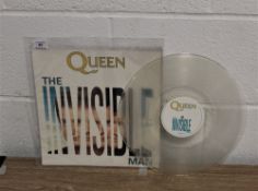 The invisible man picture disc 12' vinyl.