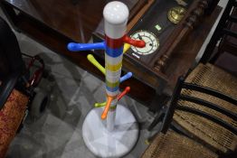 A modern childrens coat stand
