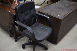 A modern office armchair