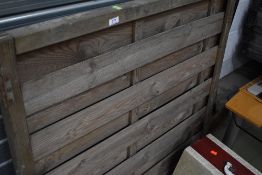 A modern garden gate approx width 105cm