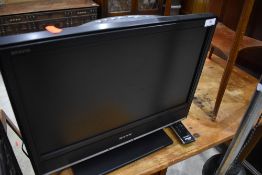 A Sony Bravia portable TV, 20'