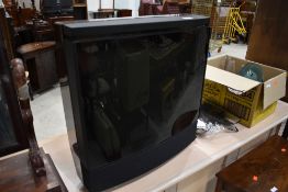 A vintage Bang and Olufsen CRT TV etc
