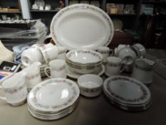 A collection of Paragon Belinda including platter,jugs,cups and saucers,bowls and plates and sugar