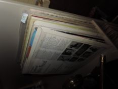 A selection of vintage LP records, of childrens interest including Walt Disney.