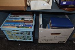 Military Aviation. Two Cartons. Mainly large format histories relating to the World Wars. (52)