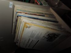 A selection of LP records of jazz, easy listening and more.