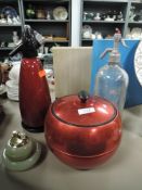 A selection of cocktail items including Rellis and Son Soda syphon and Prestige ice bucket