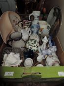 A good selection of ceramics including Masons and Carlton ware