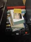 A box of books including nature interest, Art and more.