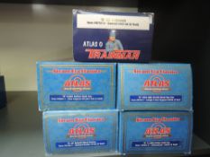 Five Atlas (USA) 0 Gauge Steam Era Classics and Trainman Wagons, Holland Butter, Adirondack Gas, New