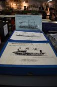 Three Oldbury Models Limited 7MM Scale Kits, MR 2228 Class 0-4-4 Tank Locomotive, MR 1327 Class 4-