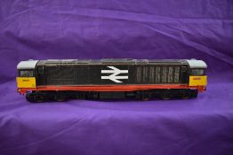 A scratch built 0 gauge Intercity Railfreight Diesel Locomotive 58023