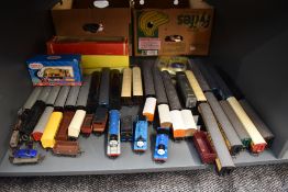 A Shelf of Hornby, Triang, Kit Master and similar 00 gauge including Thomas the Tank Engine,