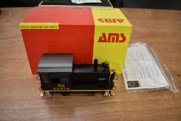 A American Model Supply HO Scale D & RGW Diesel Switcher 50, in original box AM55-031