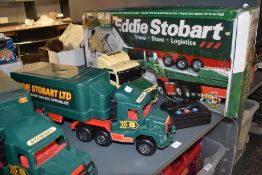 A Impact Innovations 1:18 scale radio controlled Eddie Stobart Wagon, boxed, another tractor unit