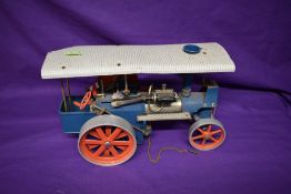 A Wilesco Live Steam Traction Engine, Old Smoky