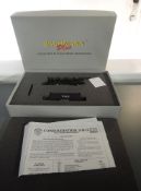 A Bachmann Plus (USA) HO Scale AT & SF 2-8-0 Loco & Tender 705, boxed 31401