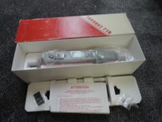 A Red Caboose 2 Rail Scale Chicago Burlington & Quincy Locomotive, boxed RC63