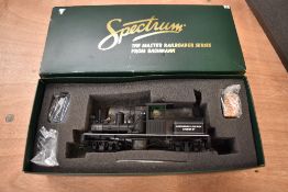A Bachmann Spectrum Master Railroad Series HO Scale Two Truck Shay Locomotive, Greenbrier & Big