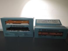Two Proto 2000 Series HO Scale Union Pacific E6 and E6B Locomotives, both boxed
