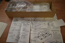 A Mitchell Design 0 Gauge GWR 0-4-2 517 Class Tank Locomotive Kit, unmade, not checked for