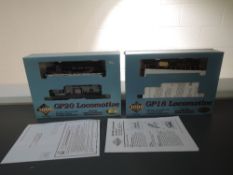 Two Proto 2000 Series HO Scale New York Central GP18 and GP20 Locomotives, both boxed