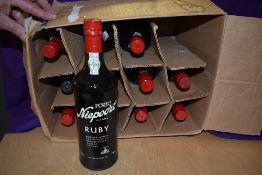 Twelve Bottles of Niepoort Ruby Port