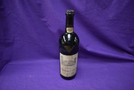A bottle of 1924 Chateau Branaire Ducre Saint Julien, Comte Du Perier De Larsan, label in good